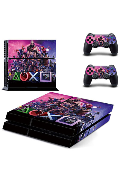 NITOPLAY Autocolant / Skin Consola Si Doua Controllere Pentru PlayStation 4, ...