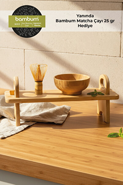 Bambum Matcha Tea Set with Cashi Stand