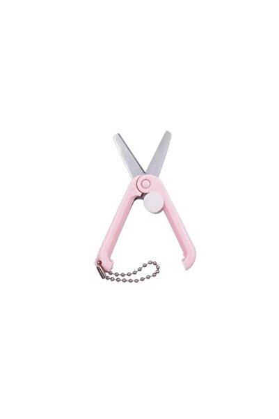 Choice pink 1Pcs Portable Stainless Steel Scissors With Multifunctional Retra...
