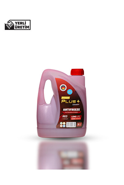 OSSER Power Plus Antifriz 3 Lt Kırmızı -42 Derece