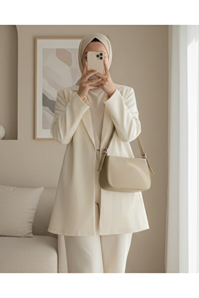 Modamorfo 010172 Geantă de umăr simplă tip baguette - Çağla