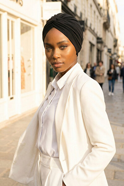 Aisha's Design قلم ميهرايس من القطن الممشط، B-4، أسود