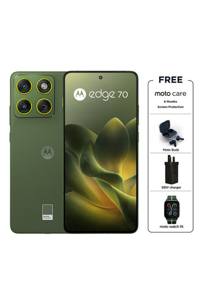 Motorola Edge 70 Dual SIM 5G 12 RAM 512GB Bronze Green With Free Gifts - Middle East Version