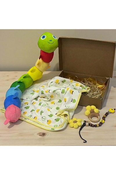 RYZE ÇOCUK Tirtil Baby Gift Set Yellow
