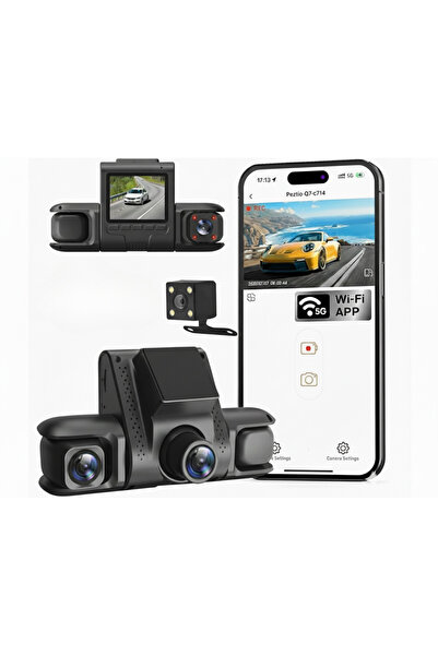 TARÇIN 4 Kanallı Ultra HD Araç İçi Kamera Seti - 360° Tam Araç Güvenliği & 7/...