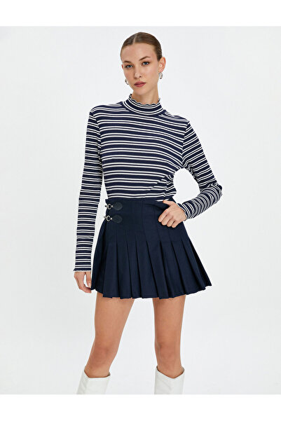 Koton Stojan na tričko s dlouhým rukávem, bavlněný žebrovaný