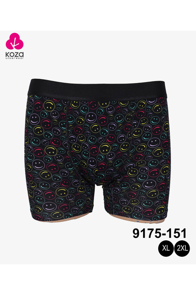 koza iç giyim Ανδρικά βαμβακερά μπόξερ με μονό σχέδιο