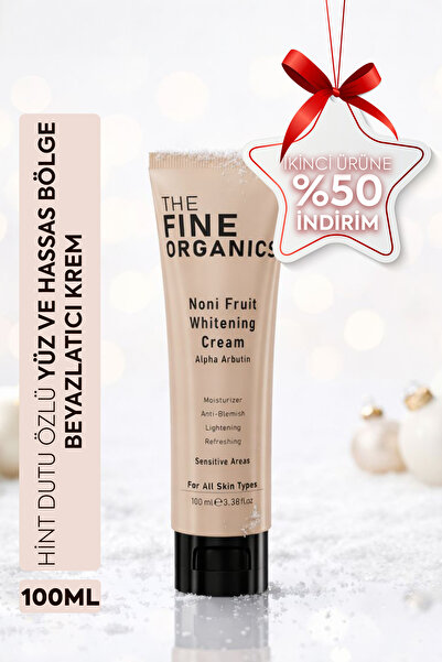 THE FINE ORGANICS Hint Dutu Özlü Yüz Ve Hassas Bölge Beyazlatıcı Krem (GENİTAL BÖLGE,KOLTUK ALTI,DİRSEK BÖLGE)100ml