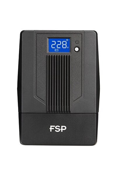 Fortron UPS PPF6001300 iFP 1000, 1000VA/600W, AVR, 2 πρίζες IEC, 2 πρίζες Schuko, οθόνη LCD