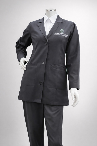 UD زيّ كلية التقنية للبنات - رمادي - مقاس S