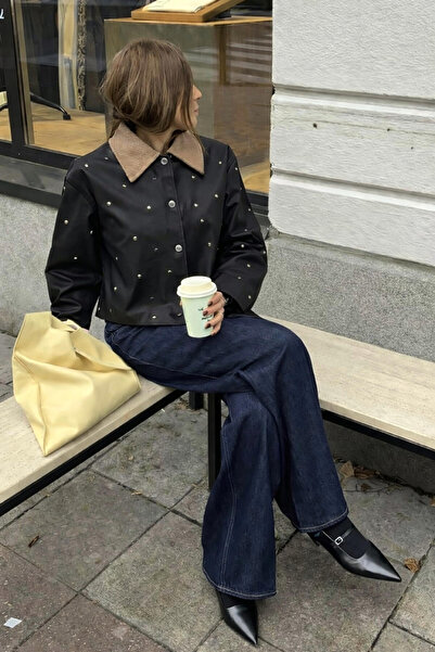 Touché Privé Velvet Collar Jacket with Trim