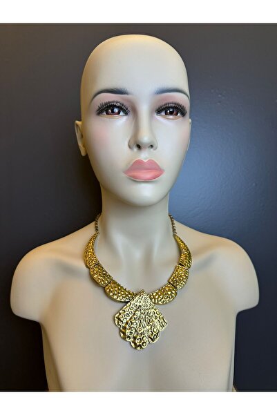 Gönülden Tasarım Otantik Kadın Kolye 23 Cm