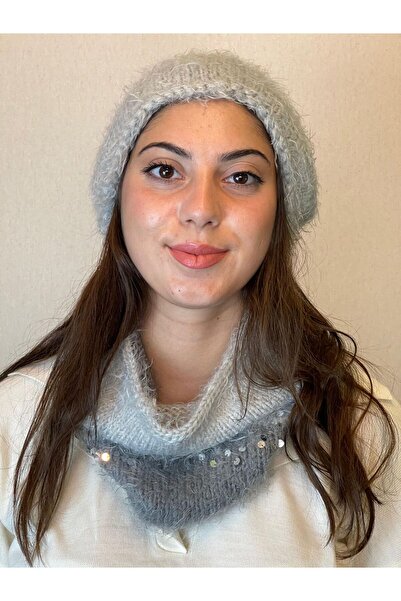 Gönülden Tasarım Жіноча шапка-хомут з паєтками, ручної роботи, рожева