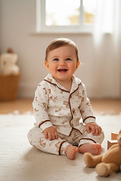 yukobaby bebeğiniz için en doğalı Bebek & Çocuk Minik Ceylanlar %100 Pamuk Uz...