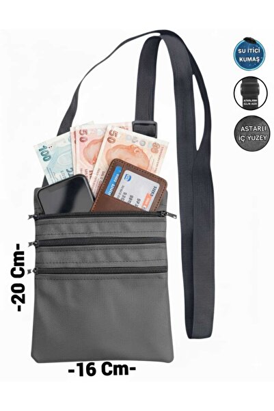 SEVBAGS HAC UMRE TELEFON KART KİMLİK PASAPORT GÜNLÜK ÇAPRAZ ASKILI BOYUN CÜZDANI