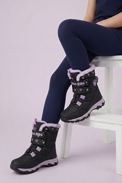 DİGGO KİDS Детски ботуши с кожена подплата, противоплъзгаща подметка и каишка...