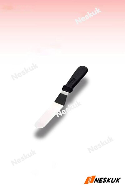 Neskuk ملعقة تسوية الكيك المائلة لوحة كريمة 15 سم