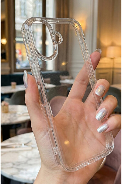 Hatreds Apple iPhone 17 İçin Uyumlu Darbe Emici Yumuşak Ultra İnce Sararmaz Ş...