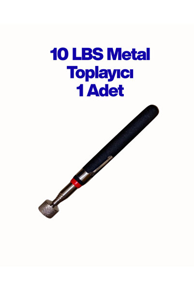 AYMAGNET 10 LBS Uzayabilen Büyük Teleskopik Anten Kalem Mıknatıs, Metal Topla...