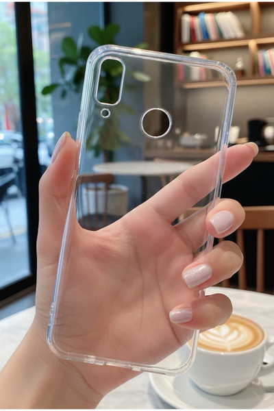 Hatreds Huawei P20 Lite İçin Uyumlu Darbe Emici Yumuşak Ultra İnce Sararmaz Ş...