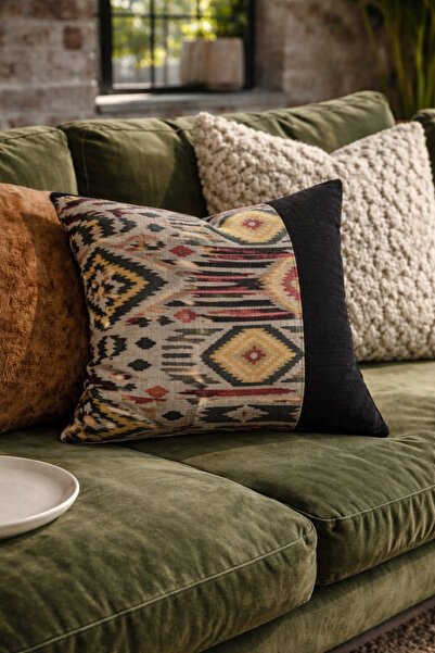 Alacastore غطاء وسادة بنمط عثماني تقليدي