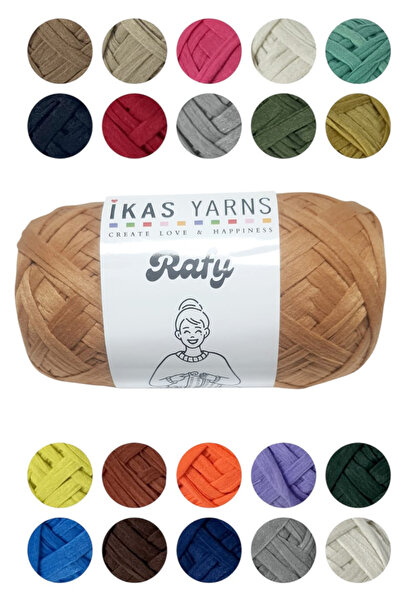 destini Yumuşak Rafya ip, Polyester rafya ip, Bodrum Rafya, Hobi ipi 100gr