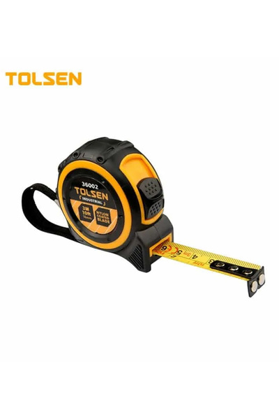 TOLSEN TOLSEN Measuring Tape, Meters and Inches, Magnetic Tape, 5 m (16 ft) x 25 mm