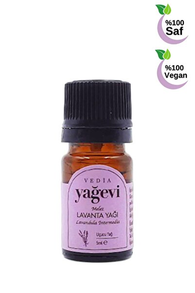 Yağevi Saf Lavanta - Melez Uçucu Yağı 5 ml - Organik Geçiş Ürünü