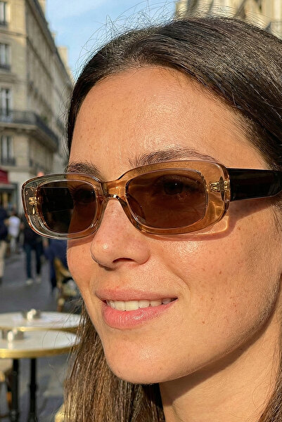 sun factory نظارات شمسية نسائية مستقطبة 1357 C2054 - إطار مرن ومتين من TR90، ...