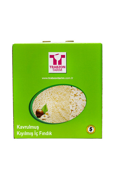 TRABZON TARIM Kavrulmuş Kıyılmış İç Fındık 5Kg