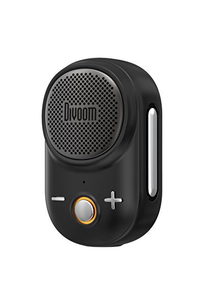 DIVOOM Itour-s Ip67 Mini Bluetooth Hoparlör, Güçlü Bas, Taşınabilir Ses Bombası, Siyah