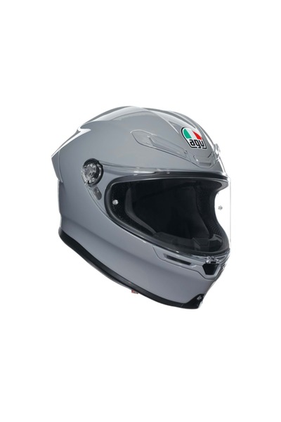AGV Kapalı Motosiklet Kaskı K6 S Mplk Karve Mat Black Grey Red