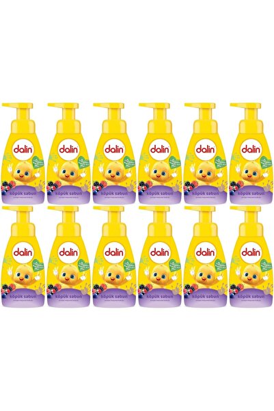 Dalin صابون رغوي 200 مل بنكهة فواكه الغابة (لأطفالك) (مجموعة من 12)