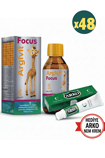Argivit Focus Syrup 150 ml 48 Pieces