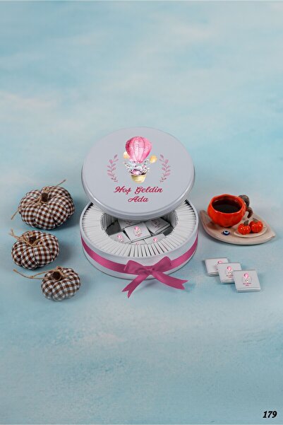 KAKAO AĞACI 100 ADET BALON İÇİNDE TAVŞAN KIZ BEBEK ÇİKOLATASI