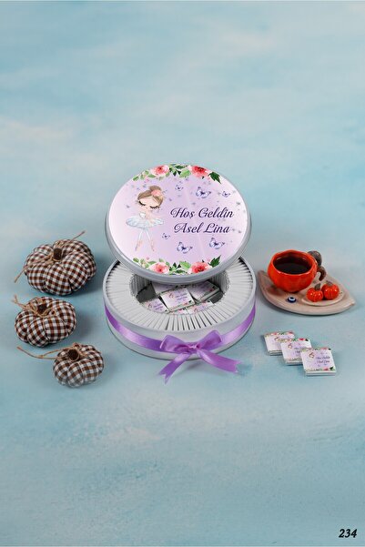 KAKAO AĞACI 70 Adet Kelebekli Balerin Kız Bebek Çikolatası