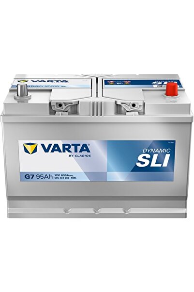 Varta G7 12V 95 Ah 830A Dynamic Slı Akü (Üretim Yılı: 2025)