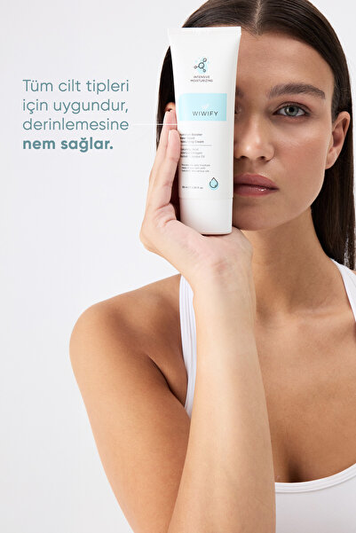 WIWIFY Su Bazlı Yoğun Nemlendirici Yüz Kremi 100 ml Tüm Cilt Tipleri 24 Saat Etkili