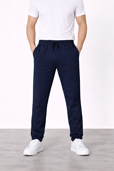 Butik Мъжки панталон с прав крак - джоб с цип - без гънки, от еластична висок...