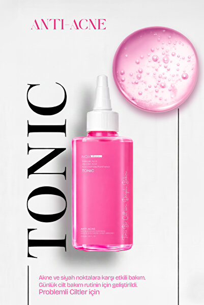 NQX PULL Akne ve Siyah Nokta Karşıtı Tonik | Salisilik Asit + Glikolik Asit |...