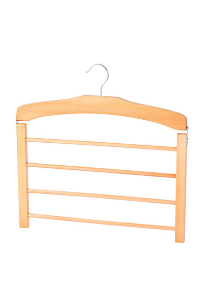 KOÇTAŞ Ahşap Pantolon Askısı Naturel