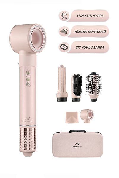 PiranTech KS-92 Profesyonel Saç Kurutma Makinesi ve Şekillendirici | Negatif İyon Teknolojisi