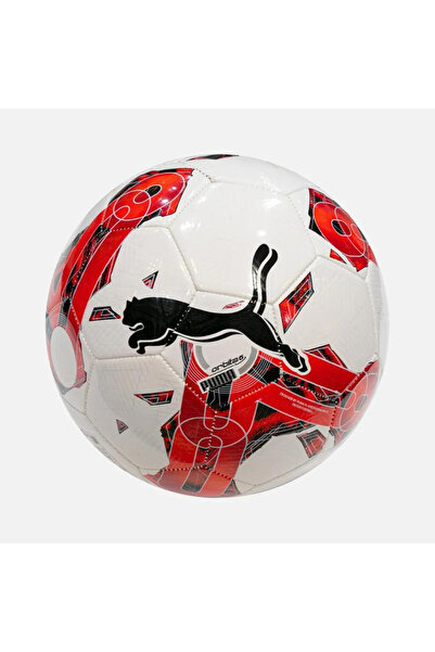 Puma 083787_02 كرة قدم أوربيتا 6 إم إس باللون الأبيض والأحمر