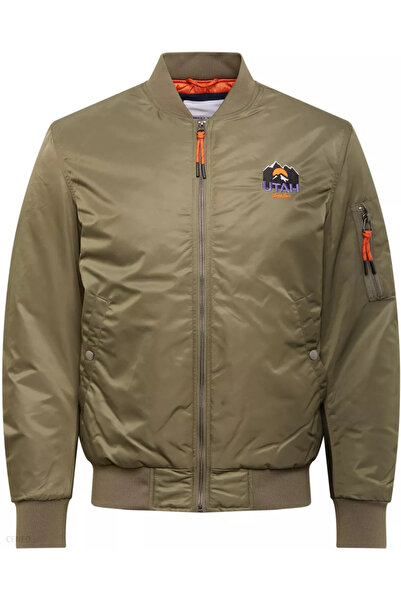 Jack & Jones Jack&Jones Jordenvor Bomber 12158578 Kaki pentru bărbați Paltoan...