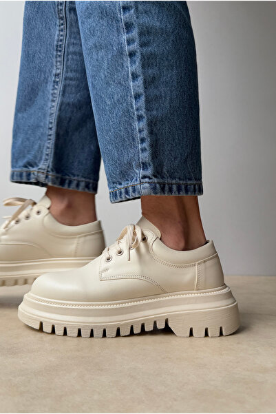 Mupa Shoes Mocasini de dama BEJ