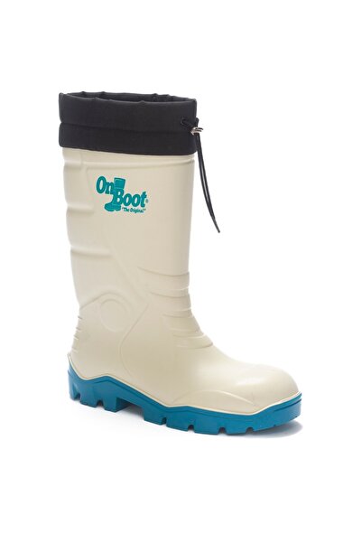 ON BOOT Kısa Bağlı Su Geçirmez Kaymaz Tabanlı İş Av ve Yağmur Çizmesi 1006