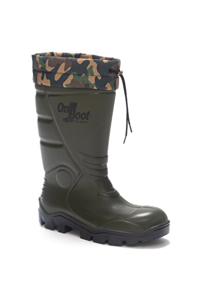 ON BOOT Onboot Kısa Bağlı Su Geçirmez Kaymaz Tabanlı Iş Av Ve Yağmur Çizmesi ...