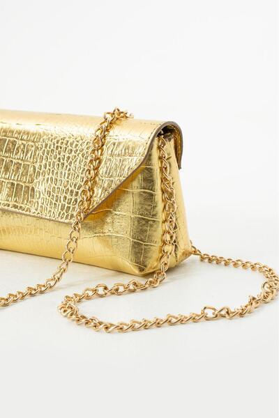 Handley Kadın çapraz zincirli omuz çantası özel gün