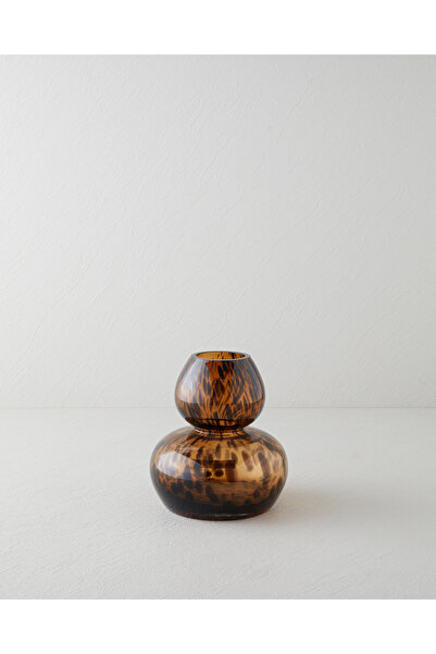 English Home Terra Cam Vazo 18 cm Amber