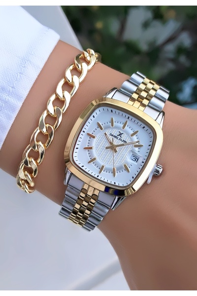 Daniel Klein Orijinal Kadın Kol Saati Gold Gümüş Renk Çelik Kordon 3 Atm Su G...